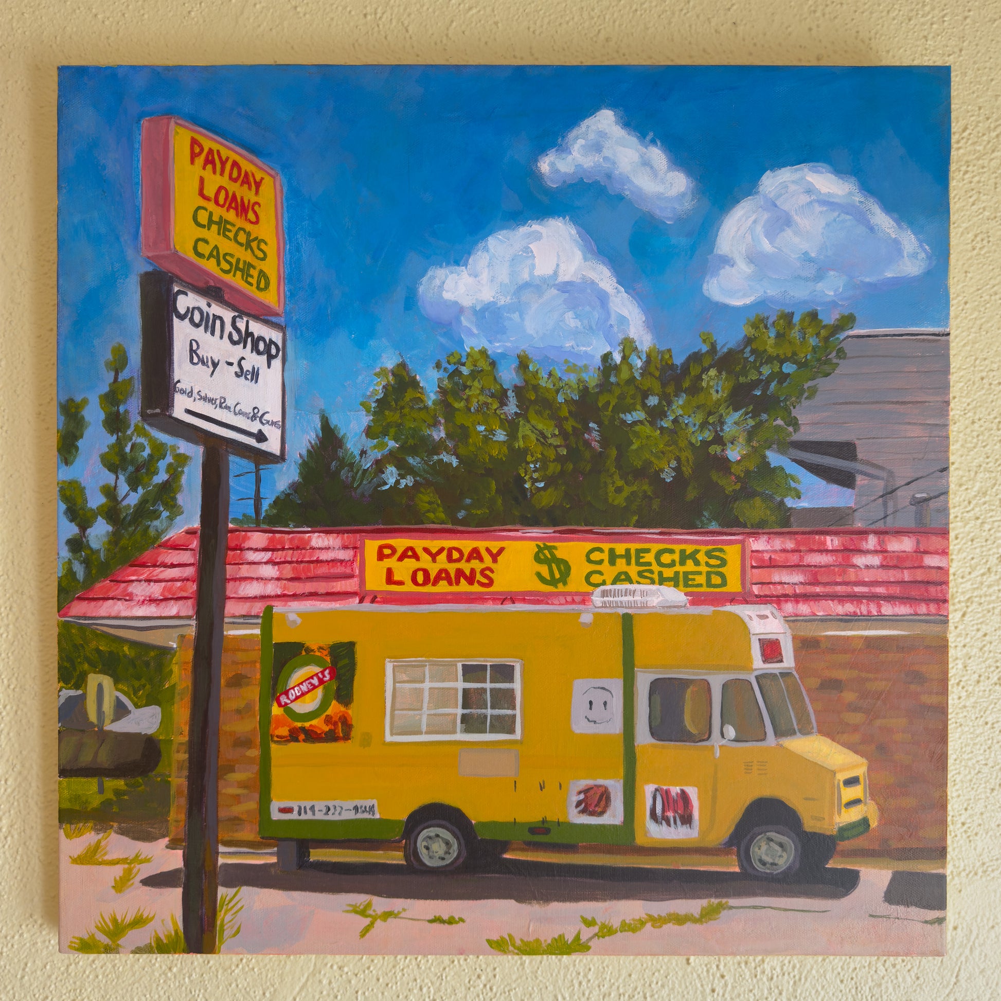 Middle America Original Painting