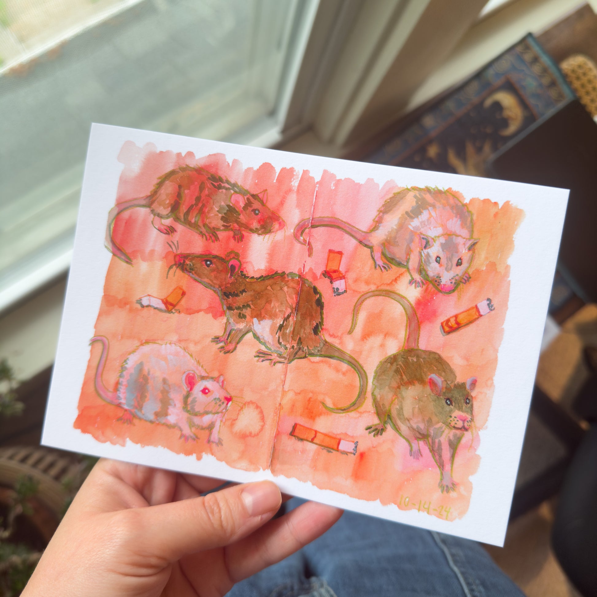 CigaRat Giclée Print