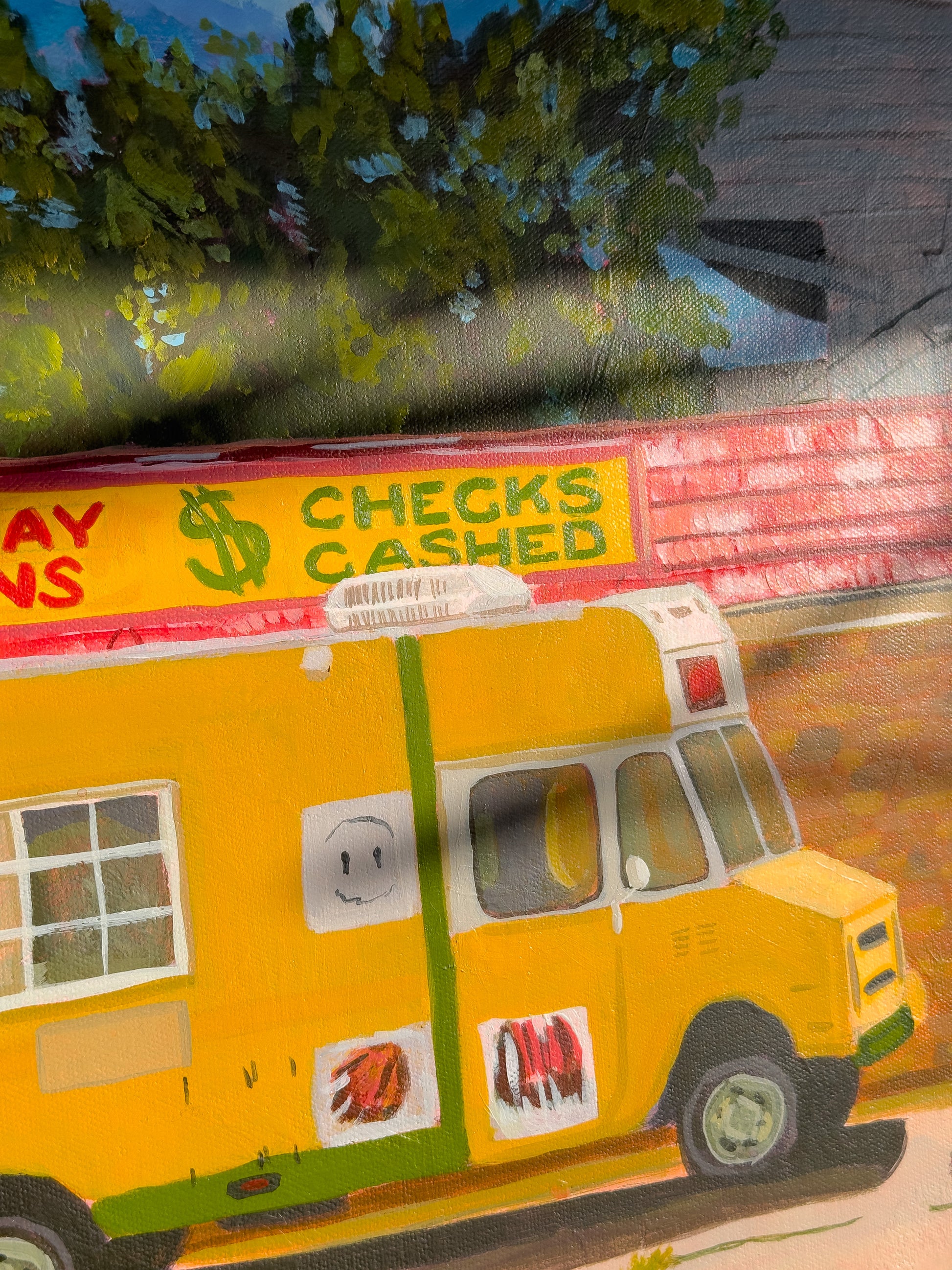 Middle America Original Painting