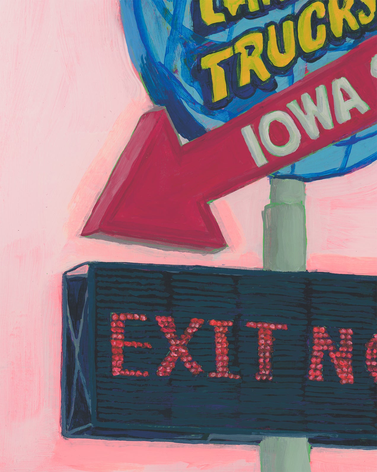 "Warning Sign" Giclée Print