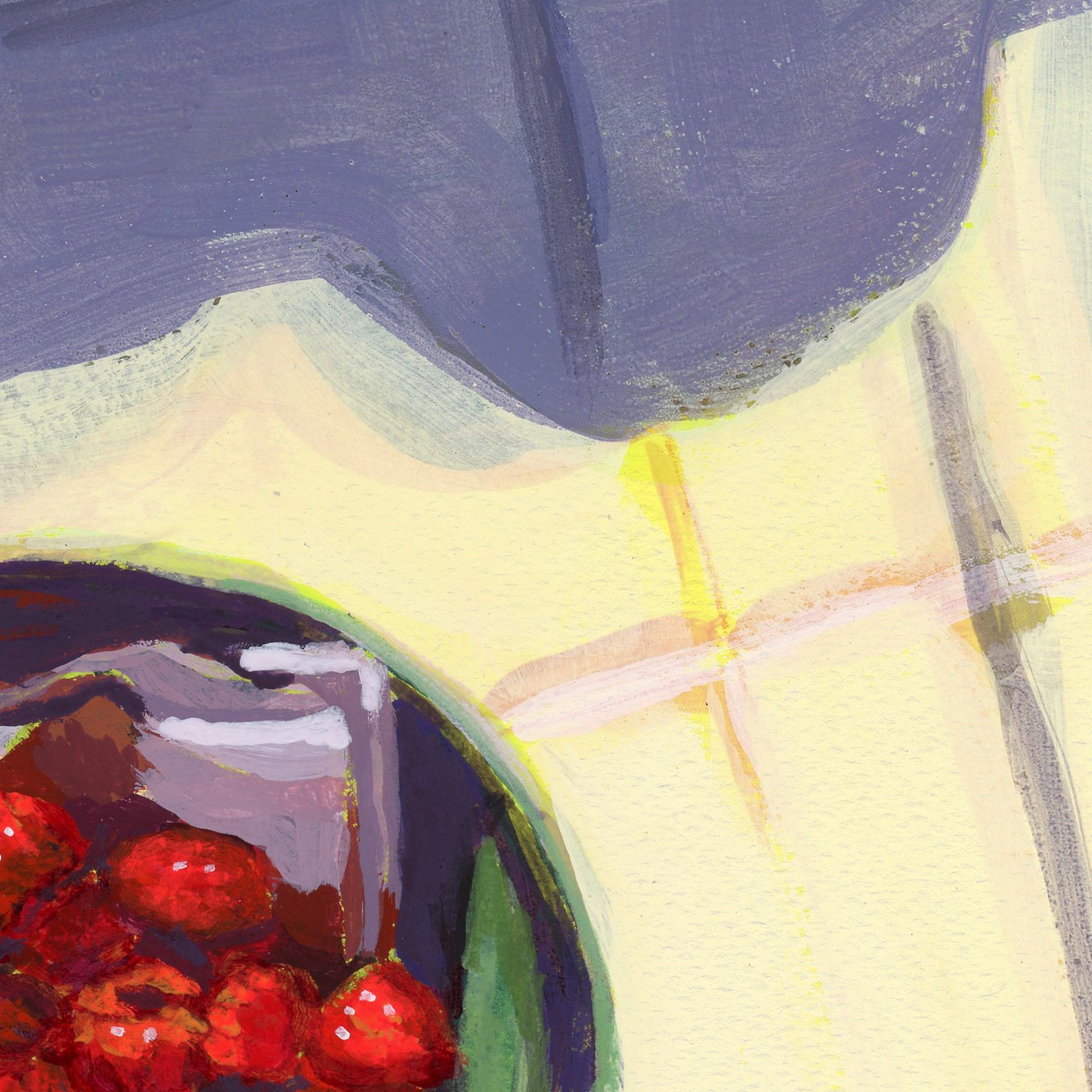 Raspberry Study Giclée Print