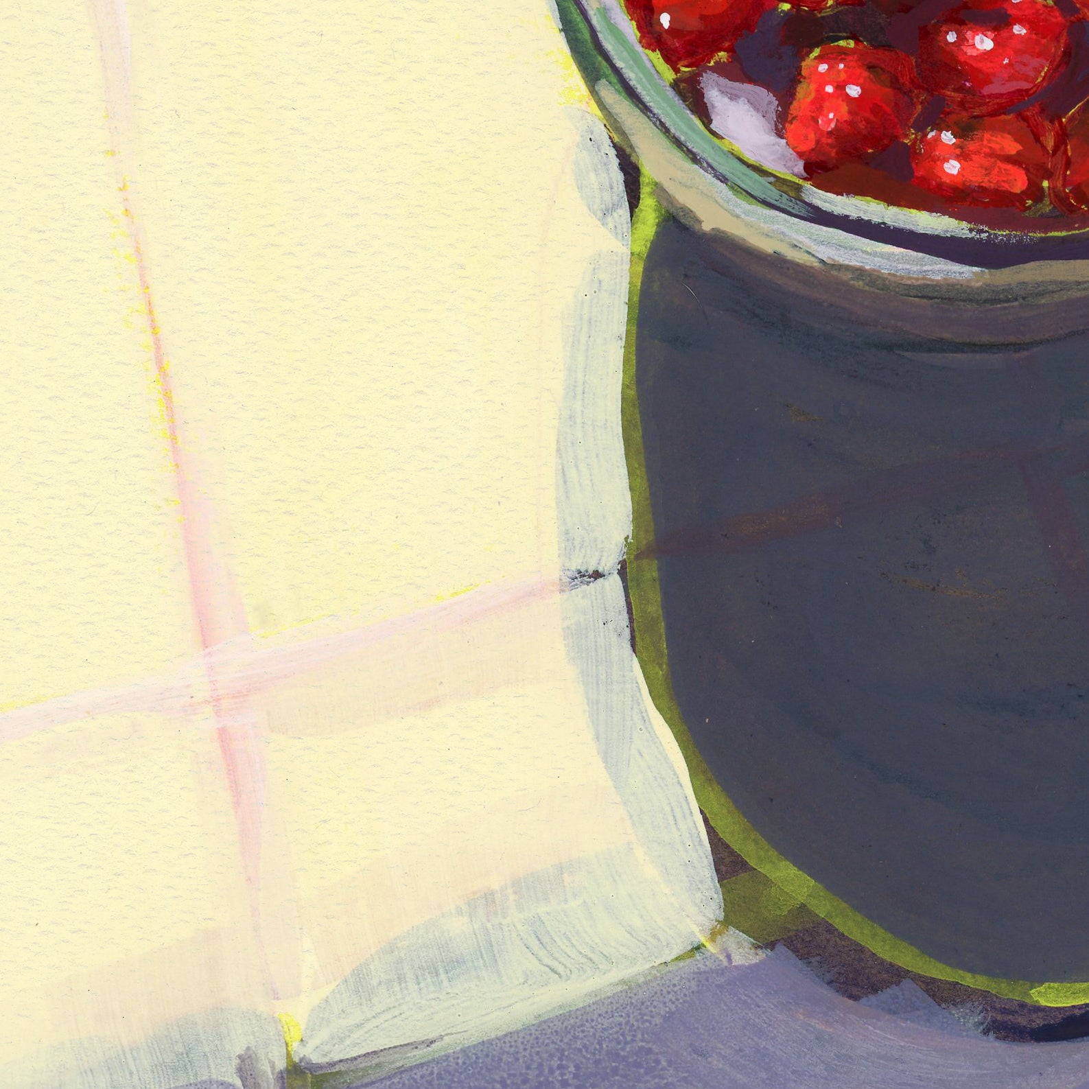 Raspberry Study Giclée Print