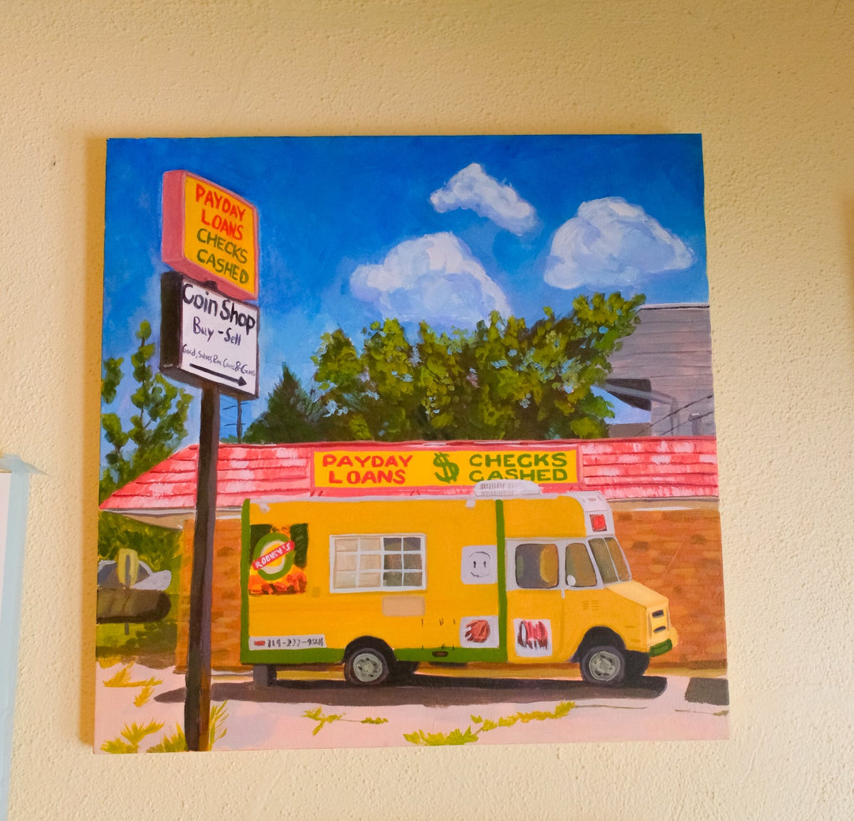 Middle America Original Painting