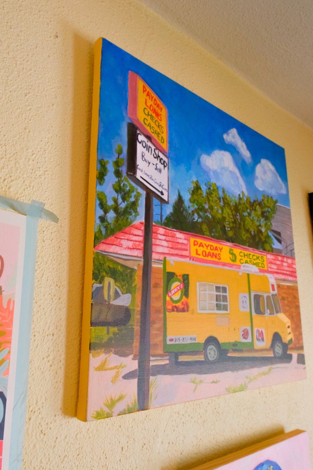 Middle America Original Painting