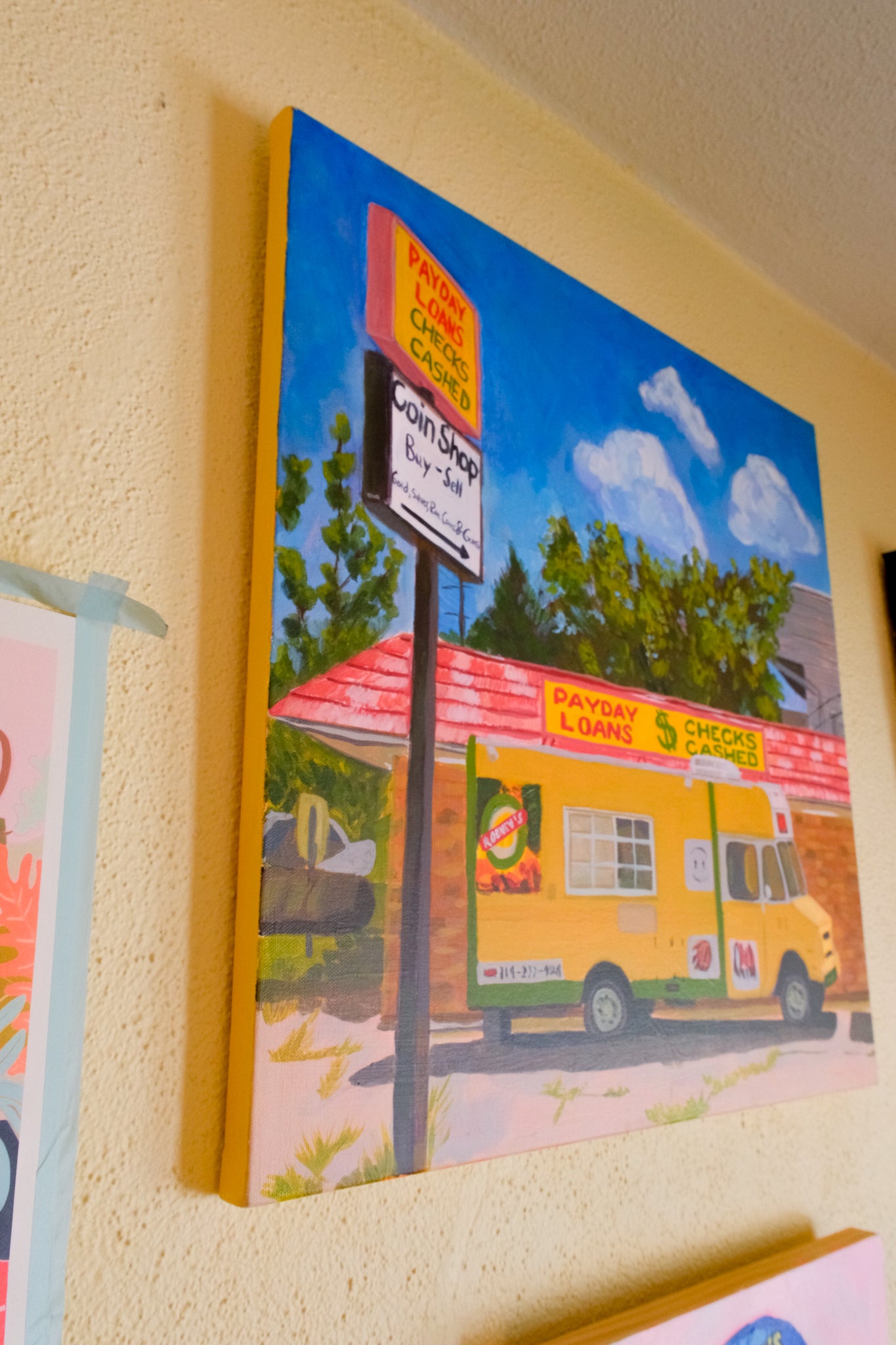 Middle America Original Painting