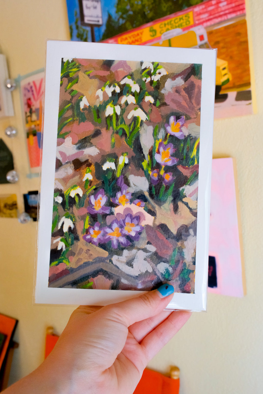 March Crocus Study