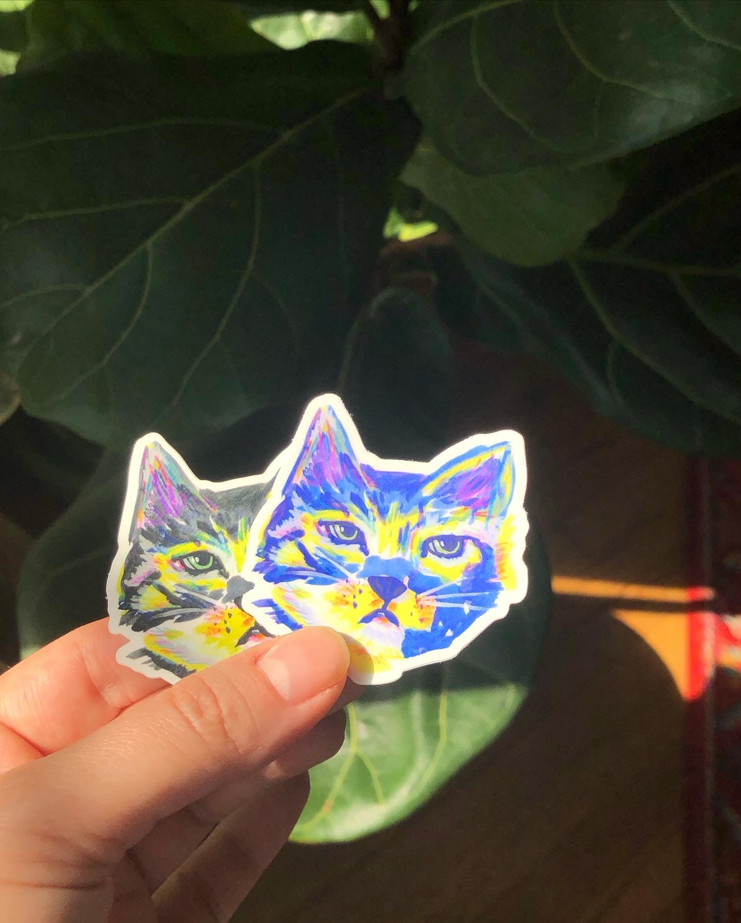 Whatever Cat Sticker