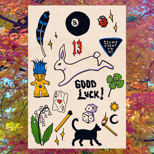 "Good Luck!" Giclée Print
