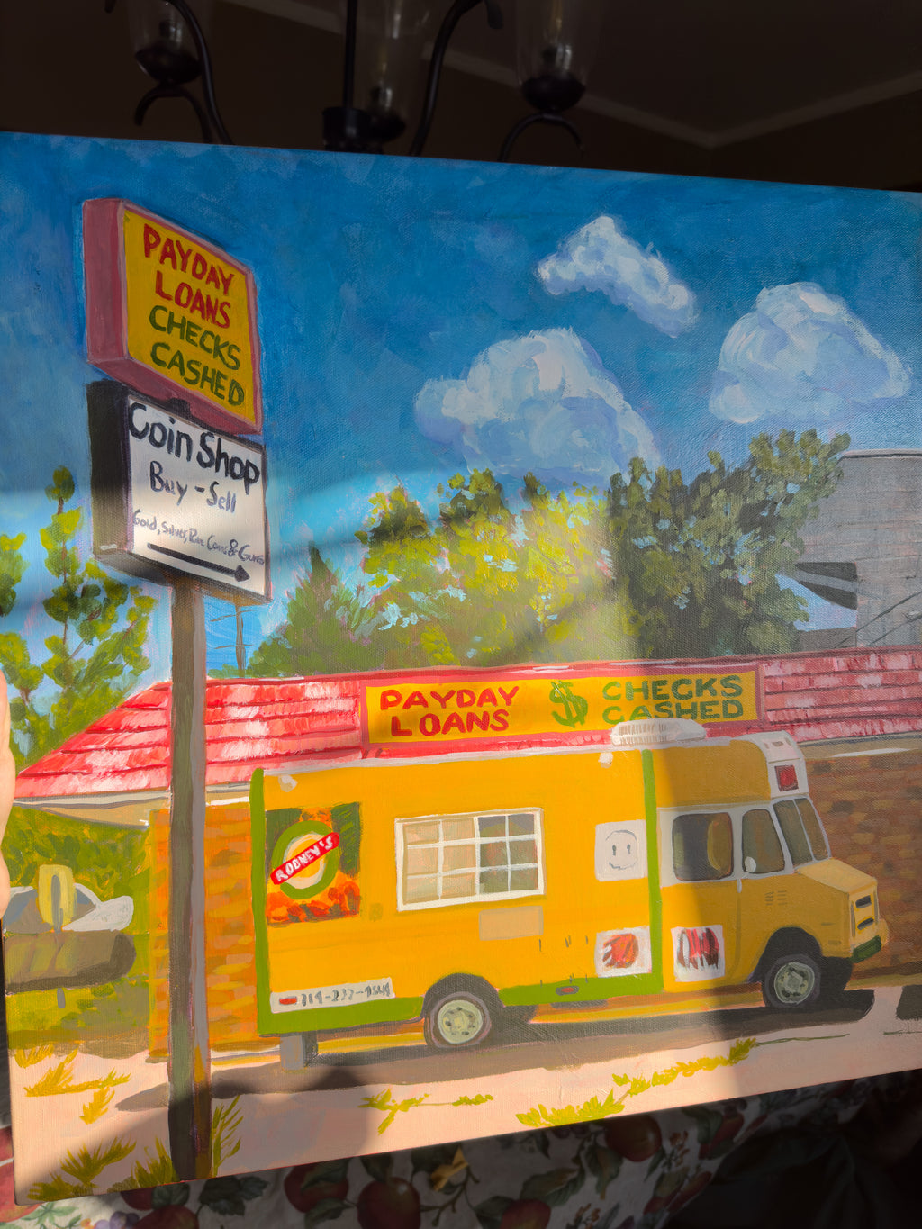 Middle America Original Painting