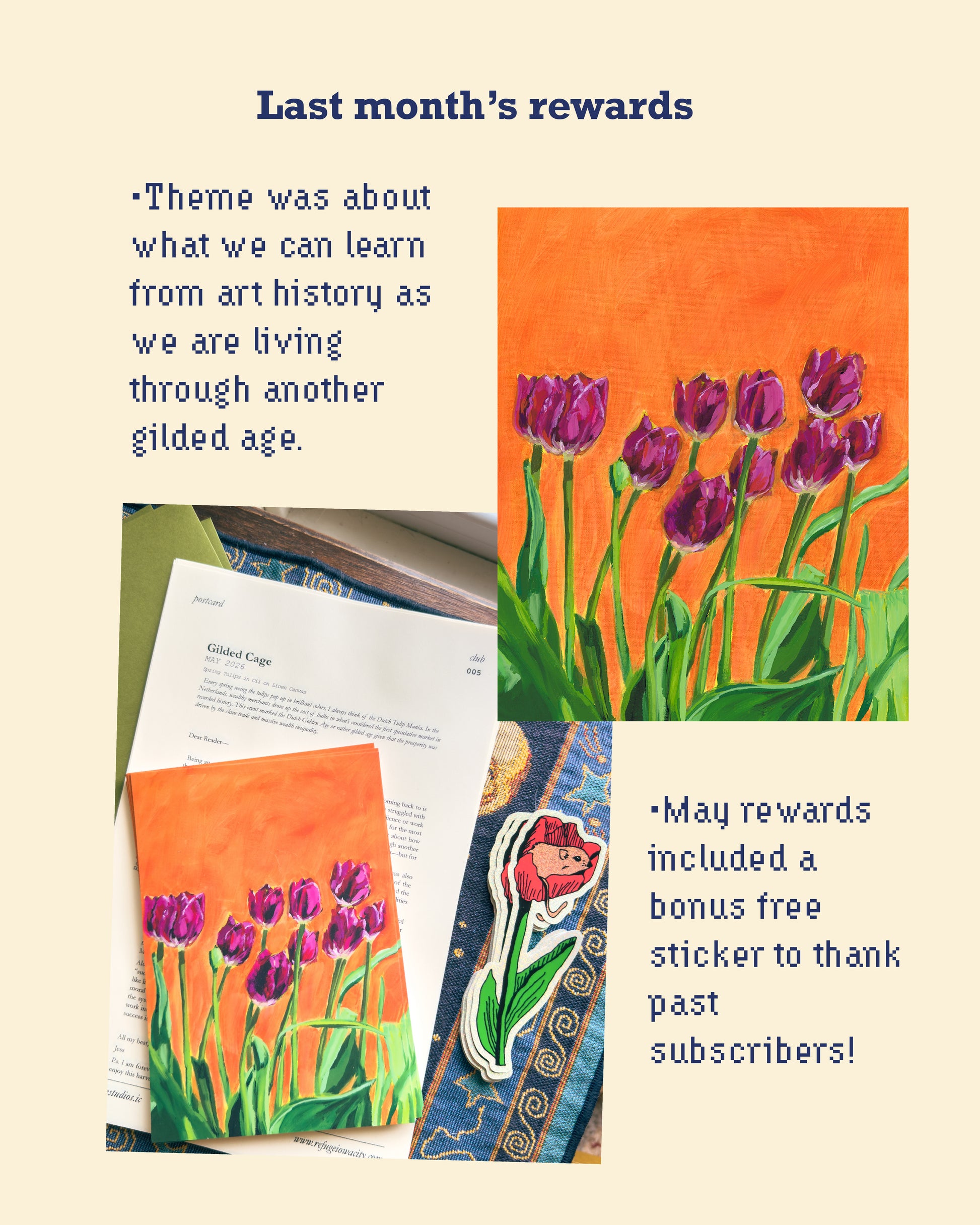 Monthly Postcard