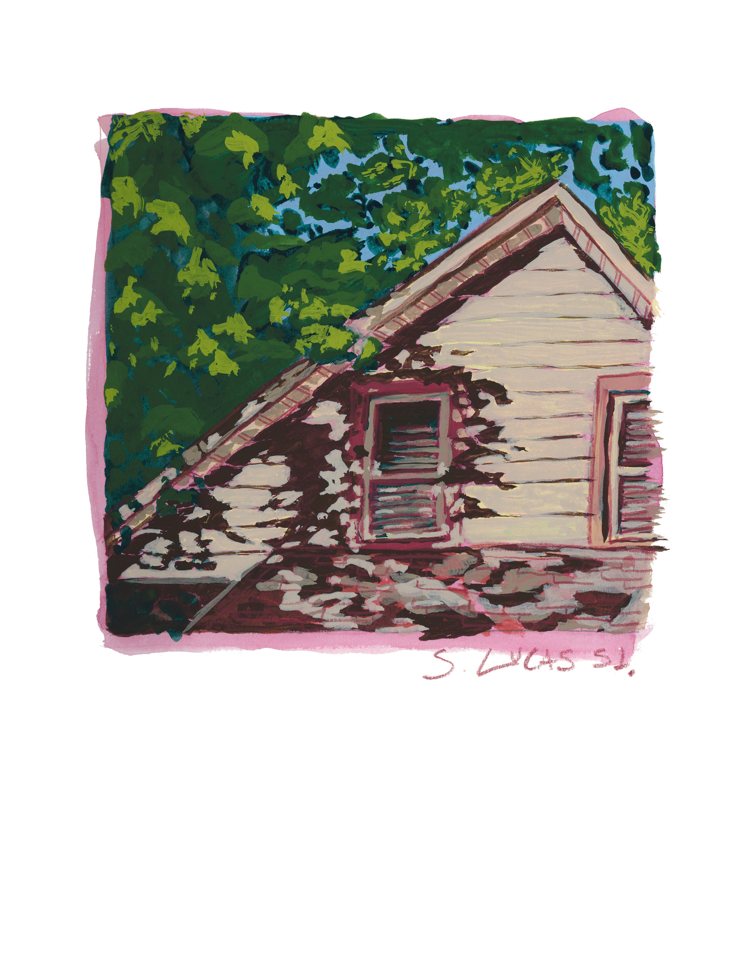 S. Lucas St. Giclée Print | House Series