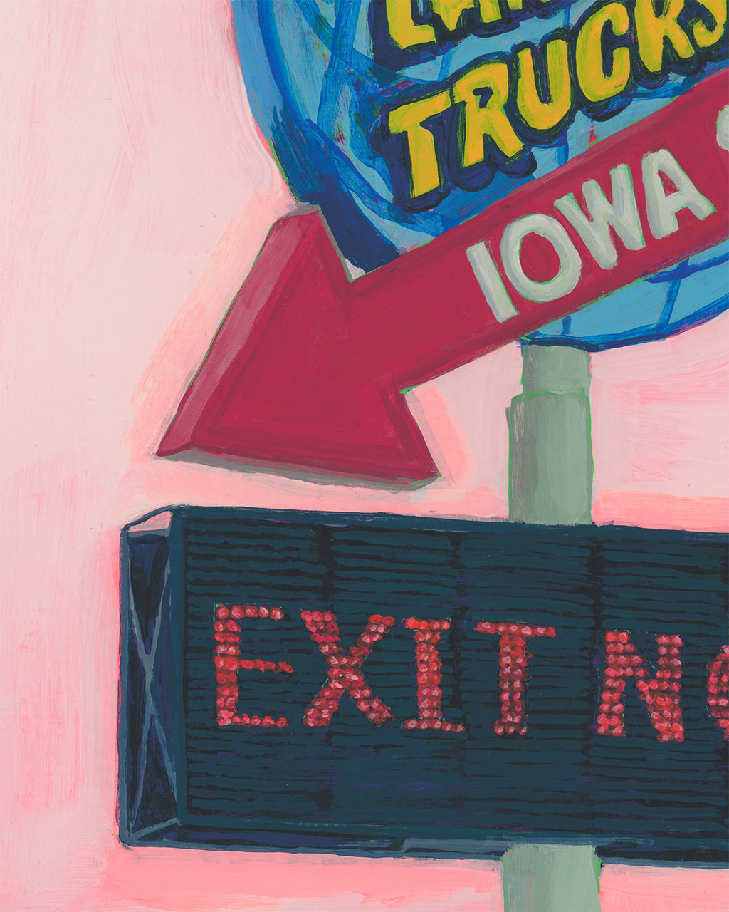 "Warning Sign" Giclée Print