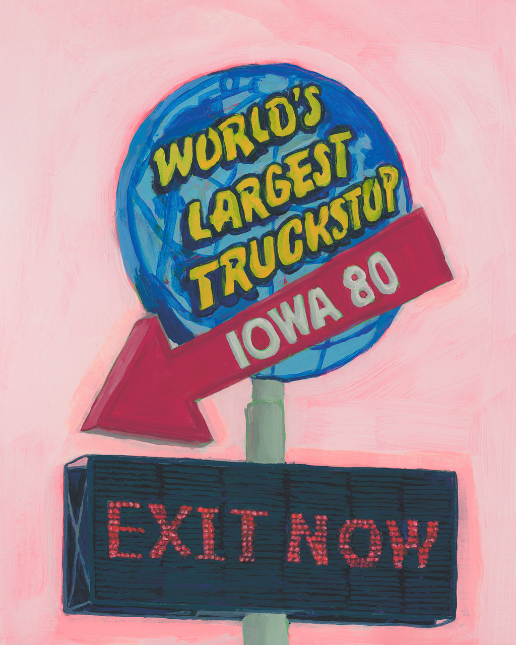 "Warning Sign" Giclée Print